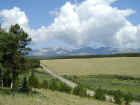 Bighorn Mountains from Elgin Park